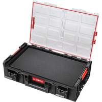 Organisateur deux fois tr&egrave;s grand avec cloisons en mousse &agrave; plusieurs couches Arx, 23" x 15-1/5" x 6-4/5", Noir Oxford Builders Supplies Inc
