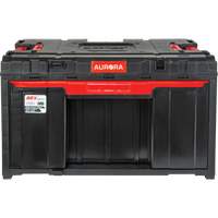 Arx&reg; Single Drawer Toolbox, 11-1/5" W x 18-3/10" D x 9-1/10" H, Black/Red Oxford Builders Supplies Inc
