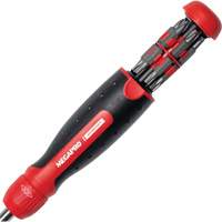 13-in-1 Automotive Ratcheting Multi-Bit Screwdriver, Cushion Grip Handle Oxford Builders Supplies Inc
