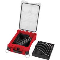 Jeu de cl&eacute;s avec organisateur compact PackOut, Combinaison, 15 morceaux, M&eacute;trique Oxford Builders Supplies Inc