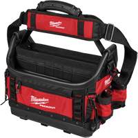 Fourre-tout structur&eacute; PackOut, Polyester, 39 pochettes, Noir/Rouge Oxford Builders Supplies Inc