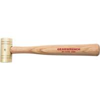 Brass Hammer with Hickory Handle, 1 lbs Head Weight, 11" L Oxford Builders Supplies Inc