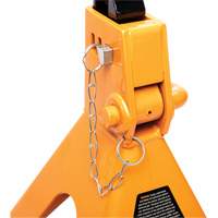 Cric &agrave; rochet, Tige verrouillable, Capacit&eacute; de 3 tonnes, 11-3/4" - 17-1/2" h Oxford Builders Supplies Inc