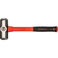 Fiberglass Engineer Hammer, 4 lbs Head Weight, 14" L Oxford Builders Supplies Inc