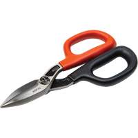 Straight Pattern Tinner Snips, 1-31/50" Cut Length, Straight Cut Oxford Builders Supplies Inc
