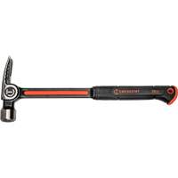 Marteau de charpente &agrave; face meul&eacute;e, 28 oz, Prise en Acier plein, 16" lo Oxford Builders Supplies Inc