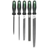Jeu anniversaire de limes avec manches ergonomiques, 5 pi&egrave;ces Oxford Builders Supplies Inc