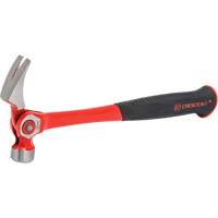 Marteau indexeur &agrave; panne fendue, 18 oz, Prise en Coussin&eacute;e/Acier plein, 14" lo Oxford Builders Supplies Inc