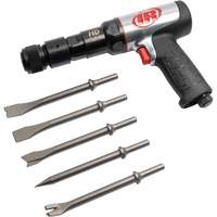 5-Piece Heavy-Duty Air Hammer with Chisel Set, 2.66 CFM, 1/4" NPT, 2600 BPM, 3/4" x 3" (19mm x 76mm) Oxford Builders Supplies Inc