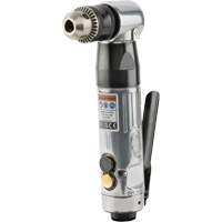 Angle Air Drill, 20.5 CFM, 1/4" NPT, 98 dBA, 3/8" Chuck, Keyed Oxford Builders Supplies Inc