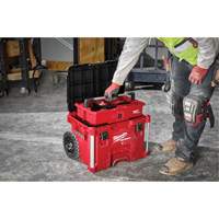 Boîte &agrave; outils sur roues PACKOUT, 18" x 22" x 19-1/2", Noir/Rouge Oxford Builders Supplies Inc