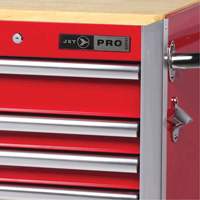 PRC7215 Pro Series Roller Cabinet, 15 Drawers, 72" W x 24" D x Red Oxford Builders Supplies Inc