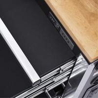 HDRC5212 HD Series Roller Cabinet, 12 Drawers, 51-1/4" W x 21" D x 40-3/10" H, Black Oxford Builders Supplies Inc