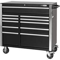 HDCC-4115 Combo boîte &agrave; outils s&eacute;rie HD, 21-1/2" P x 44-1/5" la x 63-3/10" h, Noir Oxford Builders Supplies Inc