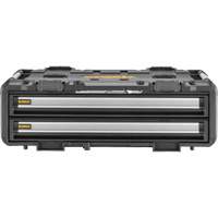 TOUGHSYSTEM&reg; 2.0 DXL 2 Drawers Unit, 30" x 21-13/20" x 10", Black/Yellow Oxford Builders Supplies Inc