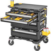 TOUGHSYSTEM&reg; 2.0 DXL 5-in-1 Modular Workstation, 34" x 25-4/5" x 39", Black/Yellow Oxford Builders Supplies Inc
