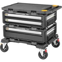 TOUGHSYSTEM&reg; 2.0 DXL 4-in-1 Modular Workstation, 34" x 25-4/5" x 30", Black/Yellow Oxford Builders Supplies Inc
