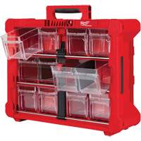 Organisateur PACKOUT &agrave; bac inclinable, 15-1/5" x 19-7/10" x 6-7/10", Noir/Rouge Oxford Builders Supplies Inc