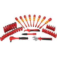 Insulated Socket & Tool Set, 44 Pcs Oxford Builders Supplies Inc