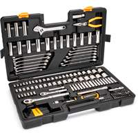 Jeu doutils de qualit&eacute; professionnelle &agrave; 72 dents, 6 pans et &agrave; prise 3/8" et 1/4" Oxford Builders Supplies Inc