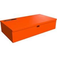 RAILWORKS Top Shelf Lockable Flat Workstation Oxford Builders Supplies Inc