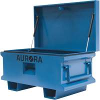 Jobsite Tool Box, 33" x 20-3/10" x 18-3/10", Steel, Blue Oxford Builders Supplies Inc