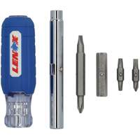 9-in-1 Multi-Bit Screwdriver, Textured Handle Oxford Builders Supplies Inc