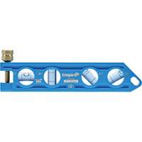 Niveau torpille moul&eacute; sous pression TRUE BLUE, 6" lo, Aluminium, 4 fioles Oxford Builders Supplies Inc
