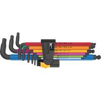 950/9 Hex-Plus Multicolour L-Key Set, 9 Pcs., Imperial Oxford Builders Supplies Inc