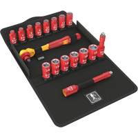 8100 SB VDE 1 Zyklop Insulated Ratchet Set, 7 Pcs, 3/8" Drive Size Oxford Builders Supplies Inc