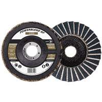 Disque &agrave; lamelles POWERBLEND NF, 4-1/2" x 7/8", Type 29, Grain Z60, Alumine de zirconium Oxford Builders Supplies Inc