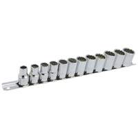 Jeu de douilles m&eacute;triques &agrave; 12 pans SS3812M-12 , 12 Mcx, Prise de 3/8" Oxford Builders Supplies Inc