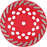 DIAMOND MAX Turbo 24-Segment Diamond Cup Wheel Oxford Builders Supplies Inc