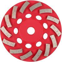 DIAMOND MAX Turbo 14-Segment Diamond Cup Wheel Oxford Builders Supplies Inc