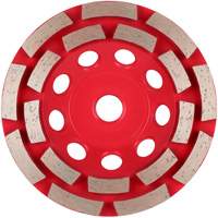 DIAMOND MAX Double Row Diamond Cup Wheel Oxford Builders Supplies Inc