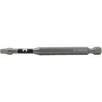 Impactech&reg; Power Bit, Square, #3 Tip, 1/4" Drive Size, 6" Length Oxford Builders Supplies Inc