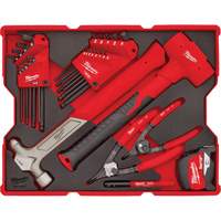 Hex Key & Hammer Set with Tray for PACKOUT Drawers Oxford Builders Supplies Inc