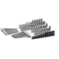 Jeu de forets SAE/m&eacute;triques, Torx externe/Hexagonale/Sph&egrave;re hexagonale/Torx/Torx inviolable, Prise 1/4"/3/8"/1/2", 84 mr Oxford Builders Supplies Inc