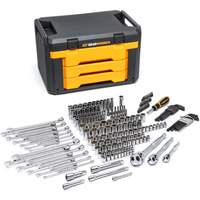 Mechanics Tool Set in 3 Drawer Storage Box Oxford Builders Supplies Inc