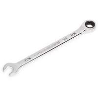 Cl&eacute; &agrave; cliquet combin&eacute;e &agrave; 90 dents, 12 pans, 7/16", Fini Chrome Oxford Builders Supplies Inc