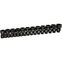 Jeu de douilles SAE &agrave; 6 pans, 29 Mcx, Chocs, Prise de 3/4" Oxford Builders Supplies Inc