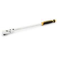 Cl&eacute; &agrave; cliquet &agrave; t&ecirc;te flexible verrouillable 120XP avec poign&eacute;e double mat&eacute;riau Oxford Builders Supplies Inc