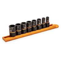 Jeu de douilles d'extraction Bolt Biter, 8 Mcx, Chocs, Prise de 1/4"/3/8" Oxford Builders Supplies Inc