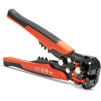 Self-Adjusting Wire Stripper & Cutter, 8" L, 10-24 AWG Oxford Builders Supplies Inc