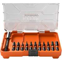 Slim ProFlex Impact Bit Set, 12 Pcs., Magnetic Oxford Builders Supplies Inc