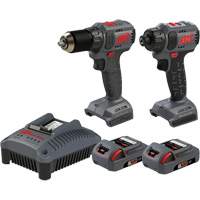 Ensemble d'outils compacts sans fil perceuse & tournevis, Lithium-ion, 20 V Oxford Builders Supplies Inc