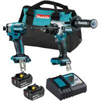 LXT Brushless Cordless Impact Driver & Hammer Drill/Driver Combo Kit, 18 V Oxford Builders Supplies Inc