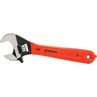 Adjustable Wrench, 4" L, 1/2" Max Width, Black Oxide Oxford Builders Supplies Inc