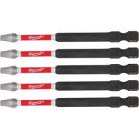 SHOCKWAVE Impact Recess Power Bits, Square, 2 Tip, 3-1/2" Length Oxford Builders Supplies Inc