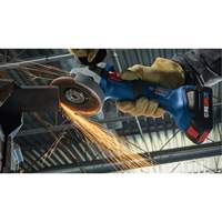Brushless Angle Grinder with Slide Switch, 4-1/2" Wheel, 18 V Oxford Builders Supplies Inc